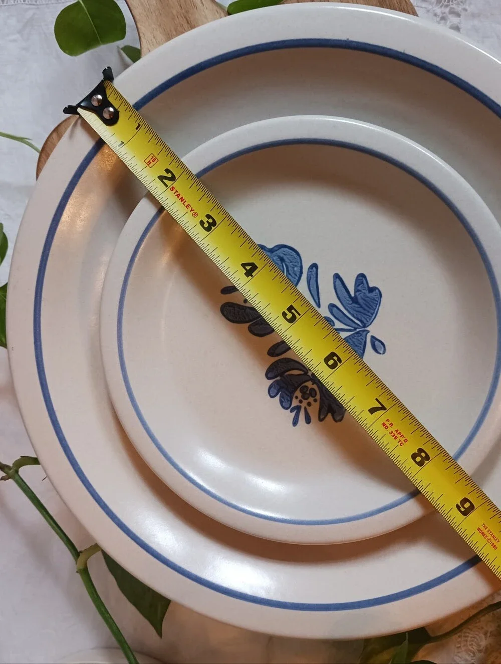 Pfaltzgraff 3 Piece Place Setting Vintage Yorktowne Design Stoneware Cabincore